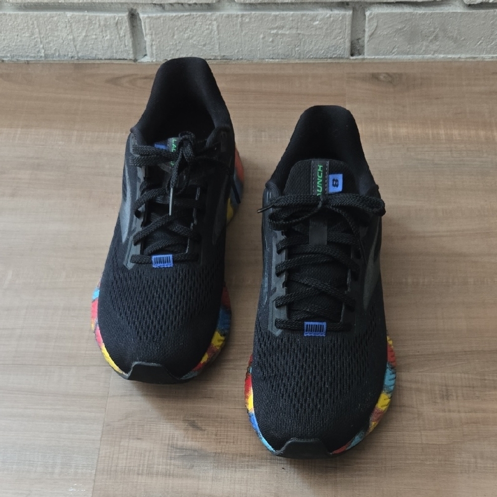 Brooks Black Multicolor Women's Sneakers - Picture 3 of 4